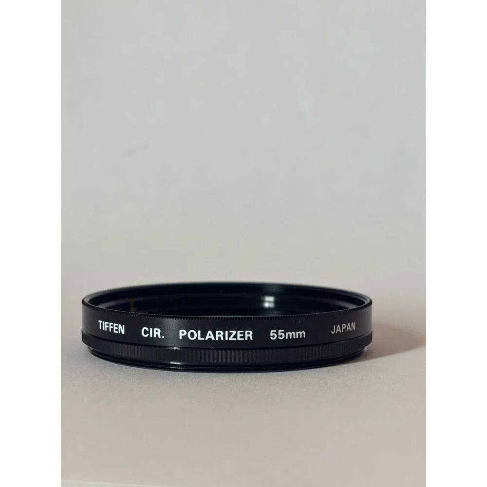 Tiffen 55mm Circular Polarizing CPL Camera Lens Filter